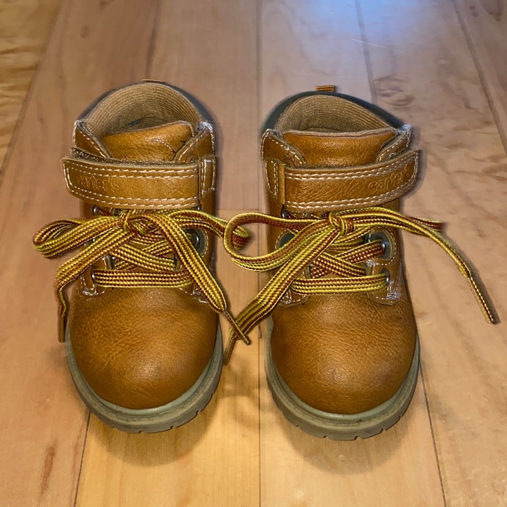 Carters Toddler Work-boots with Camo Detail